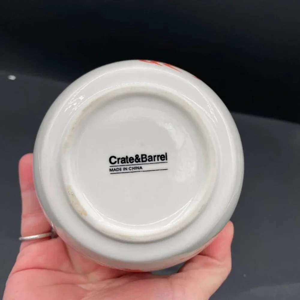 Crate & Barrel Bar Harbor Crab Lobster Fish Butter Sauce Replacement Bowl ONLY